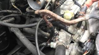 1995 Civic D15B7 Thermostat Breather Hose