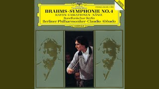Video thumbnail of "Berlin Philharmonic Orchestra - Brahms: Symphony No. 4 in E Minor, Op. 98 - IV. Allegro energico e passionato"
