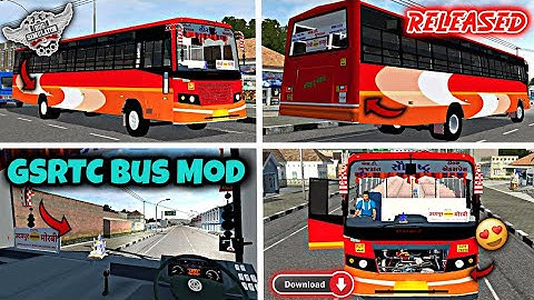 Download GSRTC Bus Mod For Bus Simulator Indonesia