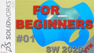 SolidWorks 2020 | 01 Surface Design | TUTORIAL