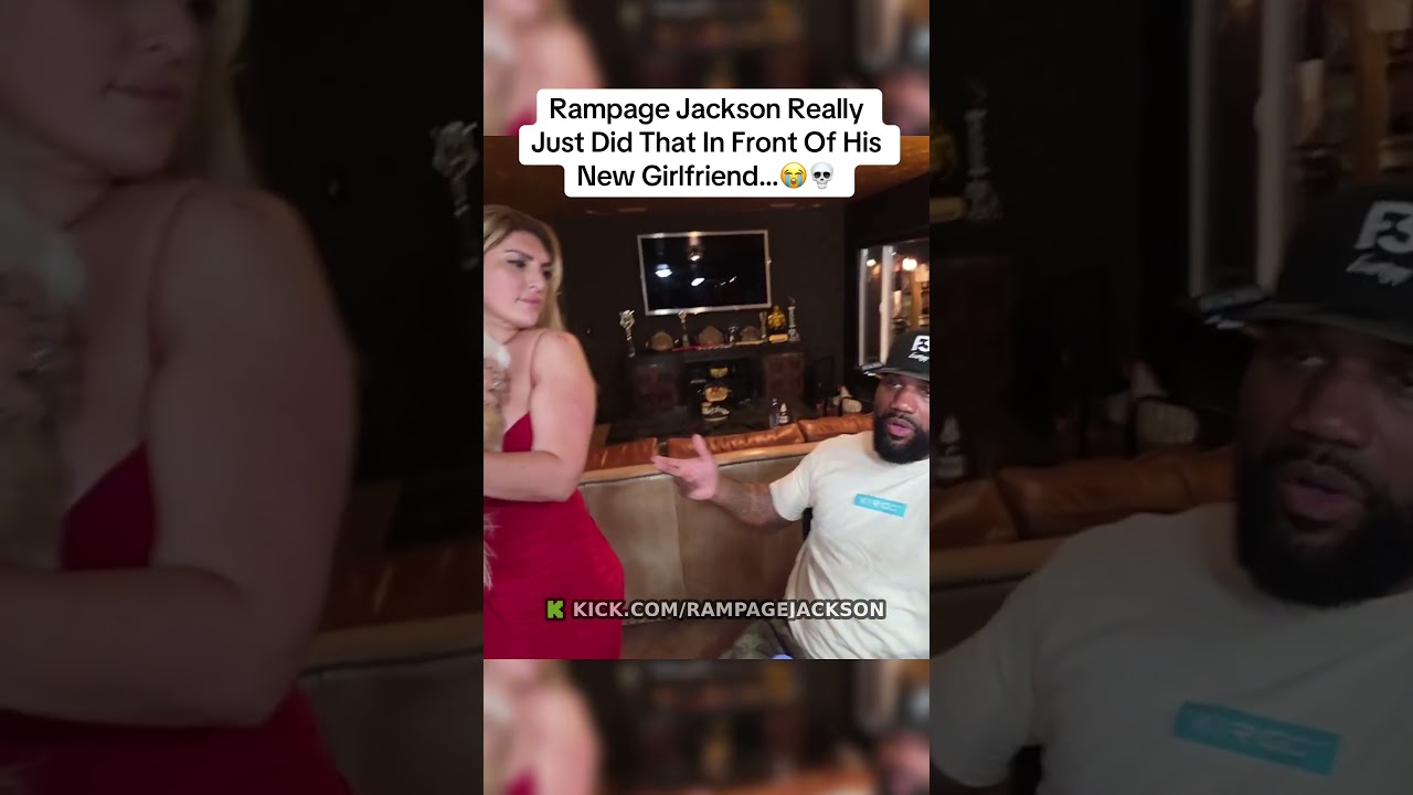Rampage Jackson Really Just Did That In Front Of His New Girlfriend…😭💀