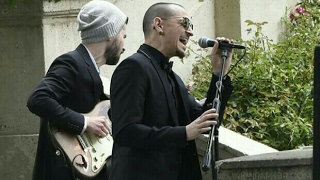 Chester & Brad performed 'Hallelujah' at Chris Cornell's funeral. Chester & Brad performed 'Hallelujah' at Chris Cornell's funeral.