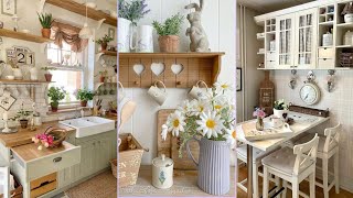 100+ Spring Beautiful Small Kitchen Decorating ldeas #kitchen #moderndecor #modularkitchen