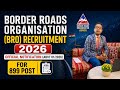 BRO New requirement 2026 | storekeeper /OEM/ electrician / official Notification 800+post