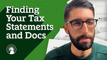 Where To Find Your Tax Statements And Documents | FidQs | Fidelity Investments