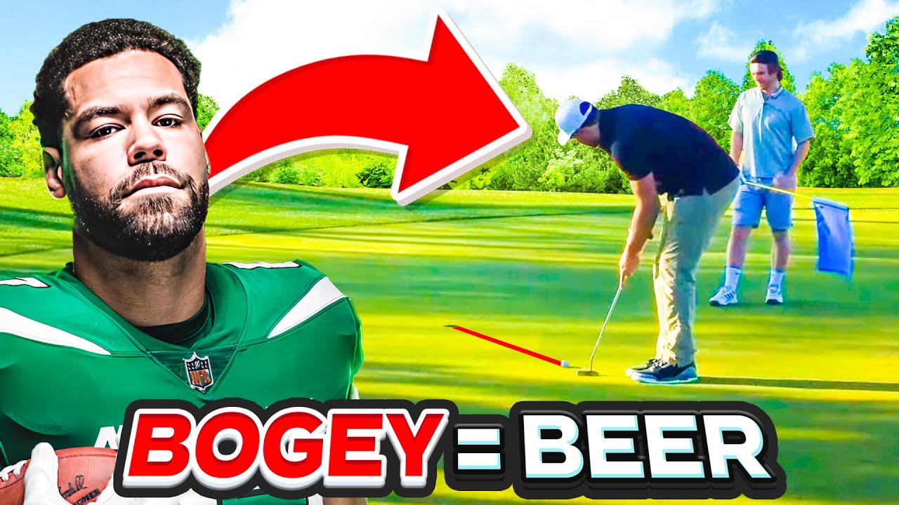 Bogey = Drink a Beer! With NFL TE CJ Uzomah!