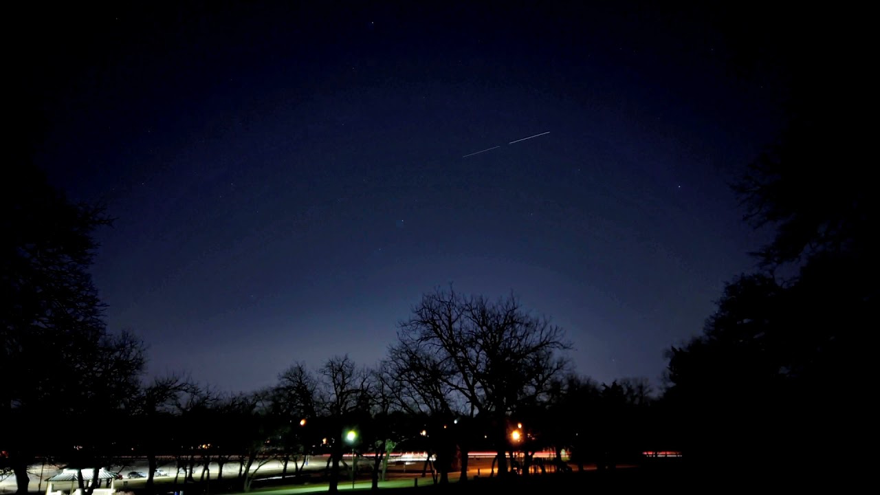 Spotting the International Space Station in the sky