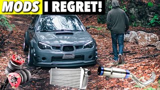 5 Modifications I Regret On My Subaru WRX