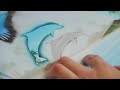 Harder & Steenbeck Airbrush: Dolphin Stencil Step by Step