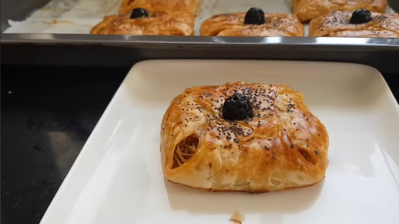 بأقل ثمن حضري مسمن بعجينة سحرية احسن من ورقة البسطيلة بحشوة بالخضار بنينة بزااااف👍