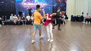 Vitor Veil  and Maria Koroleva Russian Zouk Congress 2023 Saint-Peterburg