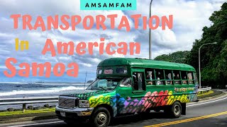 TRANSPORTATION in AMERICAN SAMOA | COST of LIVING | Aiga Buses, Taxis, Rentals, Buying, or Shipping screenshot 2