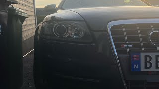 AUDI S6 V10 SOUND! Exhaust in tunnel and flyby! screenshot 3