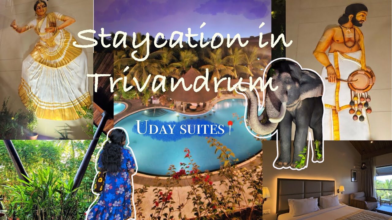 Luxury Staycation at Uday Suites 🌿 | Trivandrum Travel Vlog ✨️ | Kerala 