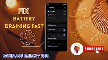 Samsung Galaxy A05 Battery Draining Fast? Easy Fix & Tips to Improve Battery Life!