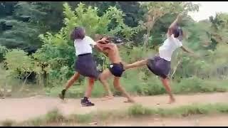video komik timor-Leste Baucau Feto 2 vs Mane 1 fight Rame