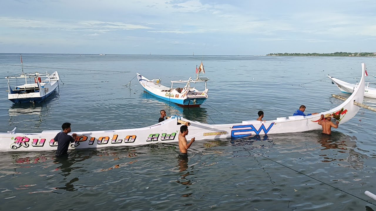 Sandeq Rua Piolo AW , persiapan sandeq race 2025