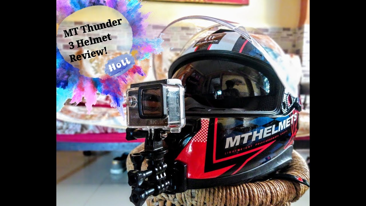 MT THUNDER 3 HELMET ⚡ || REVIEW | BEST 