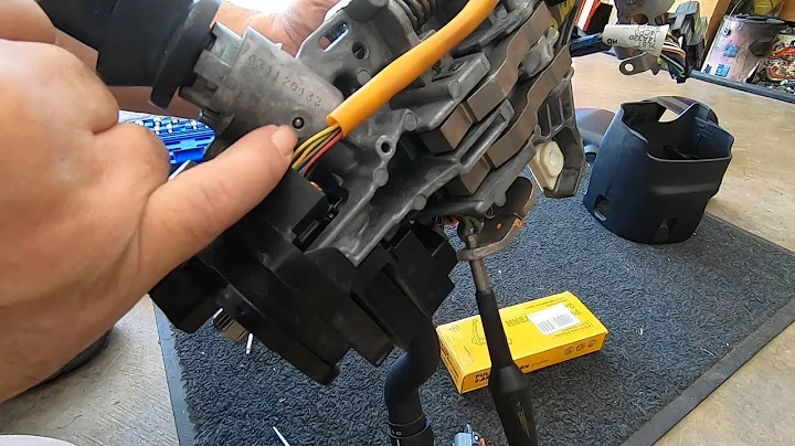 Replacing a Mid 2000s Ford Ranger Ignition Lock Cylinder in Under a MINUTE!