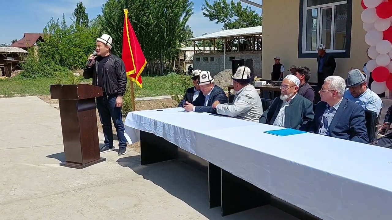 Отуз-Адыр айылында жаңы салынган ФАП, мечит, магазин, жана аялдардын медресесинин ачылышы болуп өттү