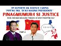 Fp duterte to  justice carpio    putng  lna m0  di ka naging presidente