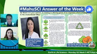 Earth & Life Science  - Monday Q2 Week 5 #ETUlayLevelUp