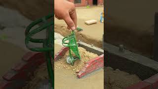 How to Build a Realistic Miniature Bridge with Cement and Bricks #diy #miniature #asmr #shortsfeed