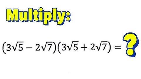 Multiplying Radicals (Part 3 - Using the Area Model)