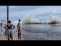 El Malecón de La Habana. Penetraciones del mar. HURACÁN EN CUBA. 🌀