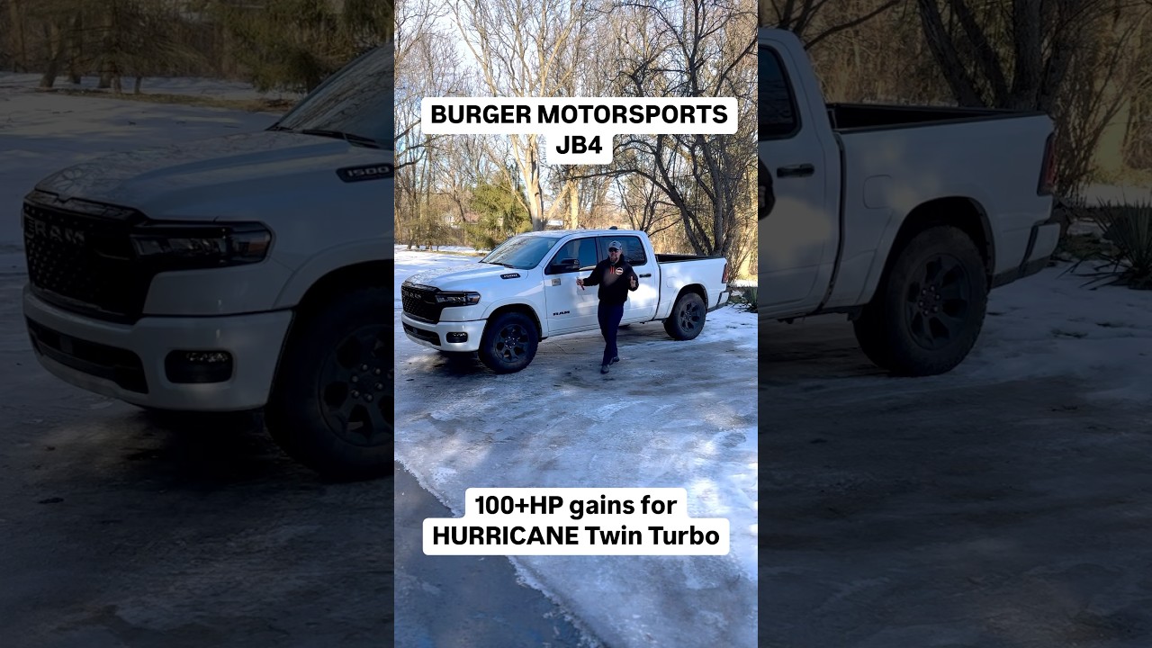 Burger Motorsports JB4 Tuner- Add 100+ HP to your Ram Truck in Minutes Without Tools!