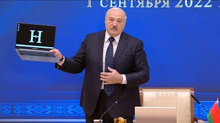 ⚡Лукашенко показал первый компьютер, созданный в Беларуси!