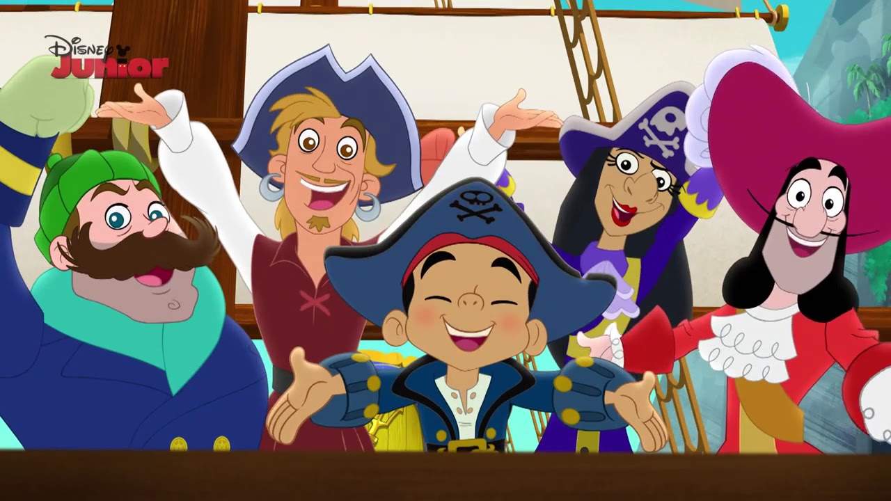 Jake and the Never Land Pirates Captains Unite Song Disney Junior