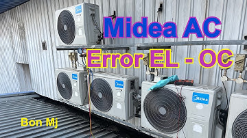 Midea AC error EL-OC | R32 | Single split