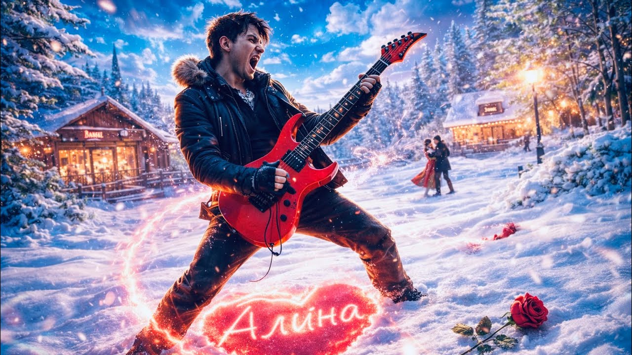 Сладкий сон - На белом покрывале января (Metal AI Cover)