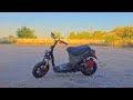 Honda Dio 120cc в процессе настройки