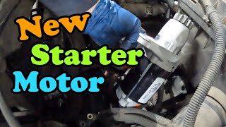 2008-2013 Toyota Highlander Starter Motor Replacement How To DIY