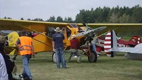Curtiss Robin beim Flugtag Bad Waldsee 2009