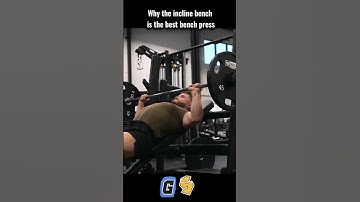 Why the incline bench press is better than flat bench press ‎⁨@JeffNippard⁩  #gym #benchpress