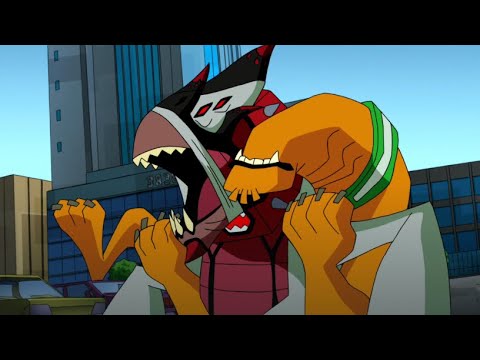 Ben 10 Omniverse - Wildmutt and Rook vs Khyber’s Dog