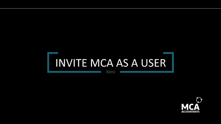 How To Invite Your Accountant Into Xero