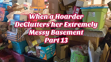 DeClutter the Extremely Hoard Basement Part 13! My Hoarder to Minimalism Journey! Motivation 2 Clean