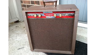 1965 Stewart Gregory SL-11 1x8" Combo Tube Amp w/ EL-84 DEMO