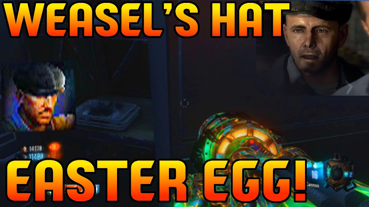 Weasel's Hat Easter Egg! WEAR THE WEASEL'S HAT! (Revelations Easter Eggs)