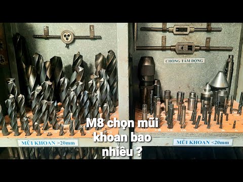 Video: Làm Thế Nào để Chọn Một Mũi Khoan Cho Chốt? Làm Thế Nào để Chọn Một Kích Thước Khoan Cho Chốt 6-8 Mm Và Các đường Kính Khác? Tỉ Lệ