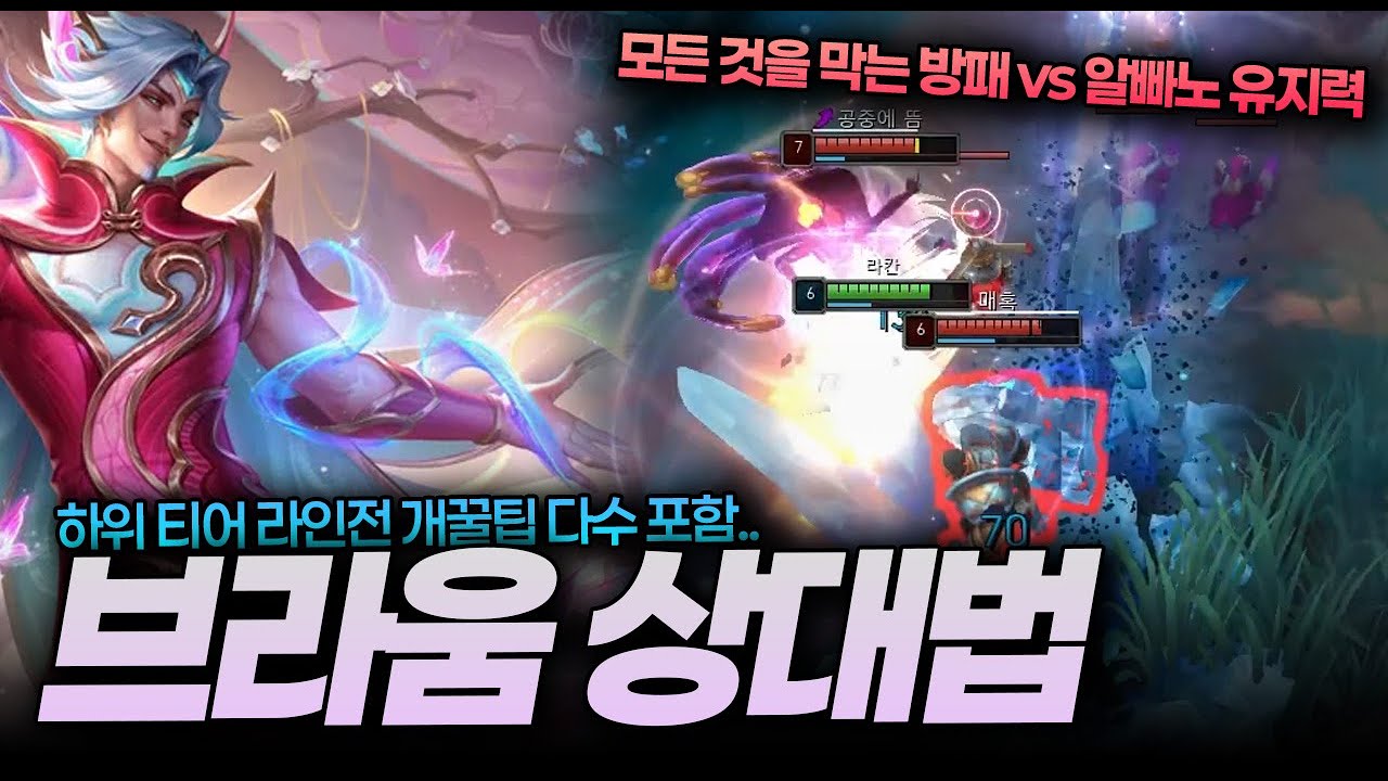 현 메타 유일한 서폿 OP챔 브라움 카운터 치는 법 [라칸 강의]