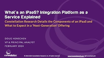 What is an iPaaS? Integration Platform as a Service Explained