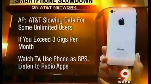 AT&T to "throttle" customers