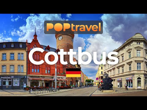 COTTBUS, Germany 🇩🇪 - Summer Sunday - 4K 60fps (UHD)