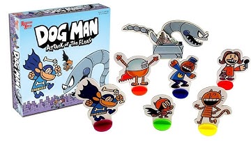 DOGMAN Attack of the Fleas Board Game by University Games