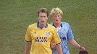 [90/91] Manchester City v Leeds United, Nov 11th 1990